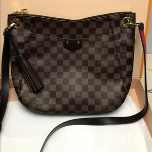 ✅Auth Louis Vuitton Damier Ebene South Ban…